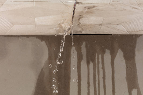 Professional Flood Damage Cleanup technician working in Junction City, OR